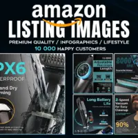 Design amazon product listing images