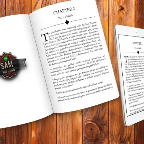 Alternative view of Provide kindle and amazon print book formatting