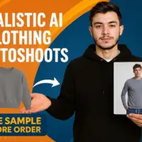 Create realistic ai model photoshoots for clothing brands