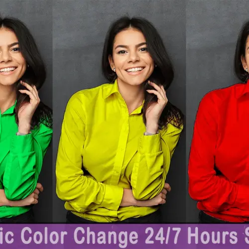 Photoshop product photo editing change color for amazon