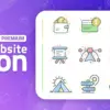 Design premium icon pack for website and app