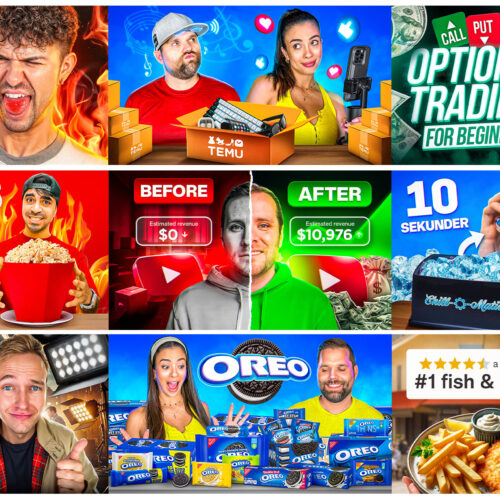 Alternative view of Design amazing youtube thumbnail that attract viewers