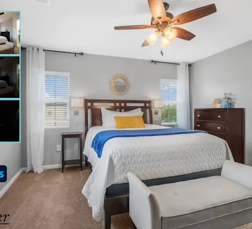 Alternative view of Do real estate photo hand blending hdr flambient