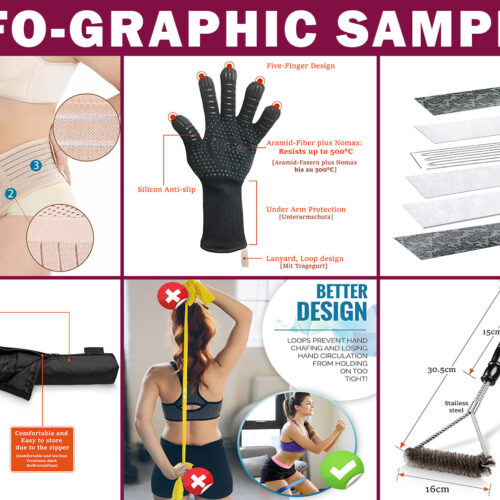 Alternative view of Design amazon listing images, a plus content, product photos